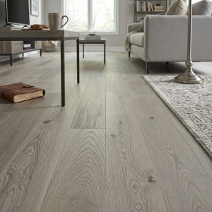 PARQUET PREFINITI - Frassino 1 Strip - Verniciato Opaco Grigio - Spazzolato-92